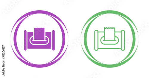 Antiseptic wipes Vector Icon