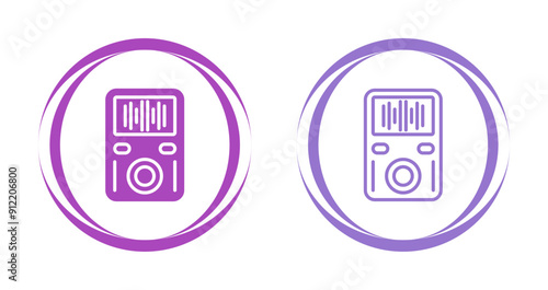MP3 Player Vector Icon