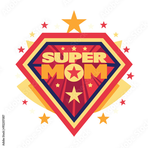 Super Mom, Hero Mom, Superhero Mom, Mother's Day Design, Mom Appreciation, Strong Mom, Empowered Mom, Heroic Mother, Super Mom T-Shirt, Mom Gift Idea, Mother's Day Gift, Mom Graphic Tee, Inspirational