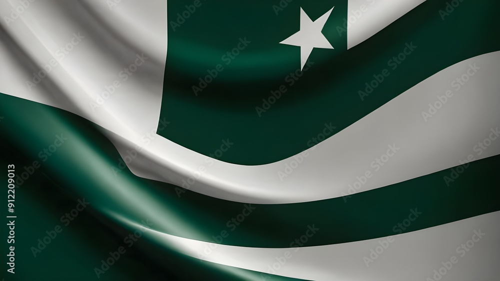 Kingdom of Saudi Arabia flag Genrative Ai.