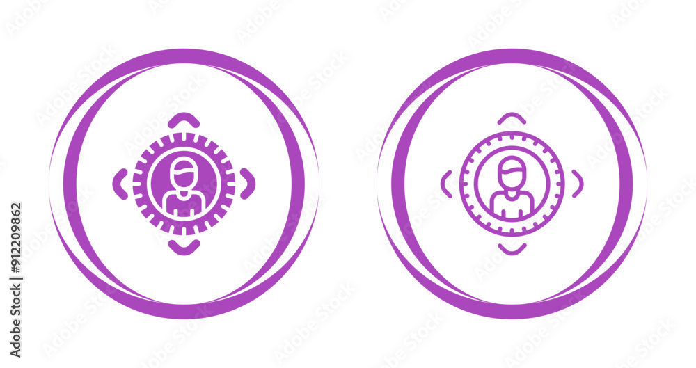 Obraz premium Target Audience Vector Icon