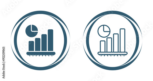 Bar Graph Vector Icon