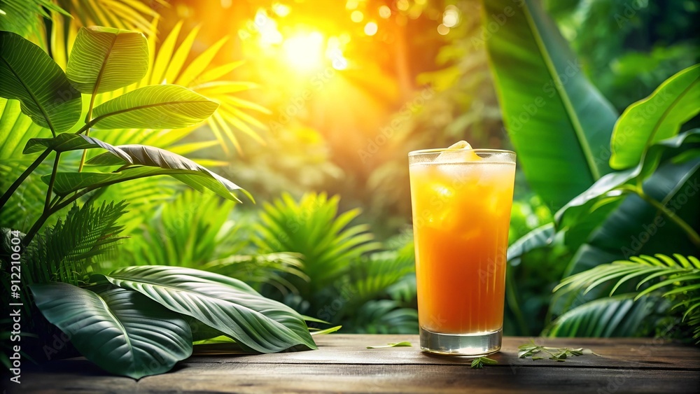 Sun-Drenched Jungle Elixir generative AI Sun-Drenched Jungle Elixir generative AI
