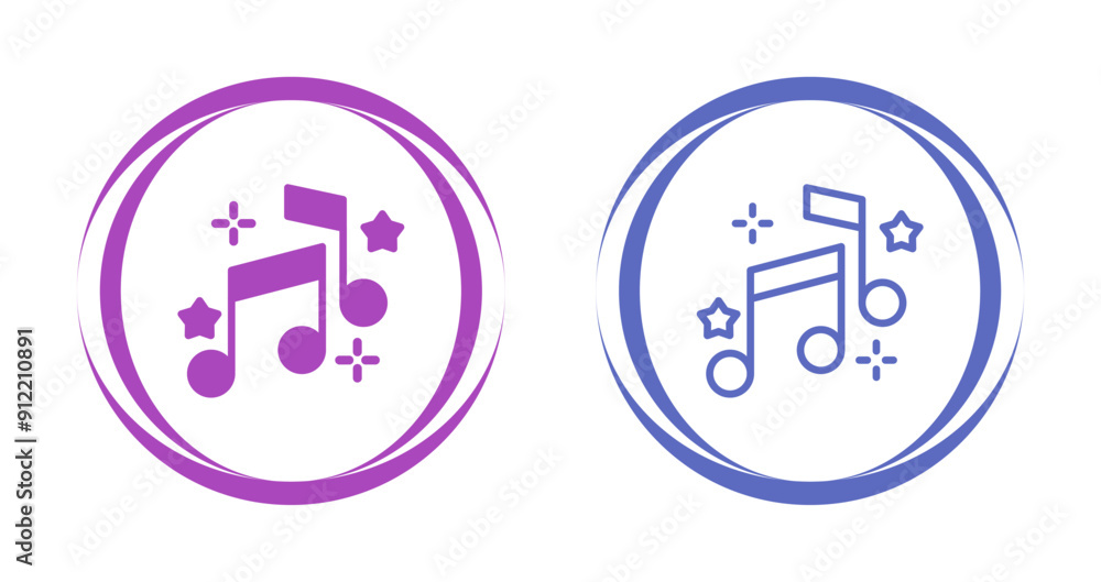 Music note Vector Icon Music note Vector Icon