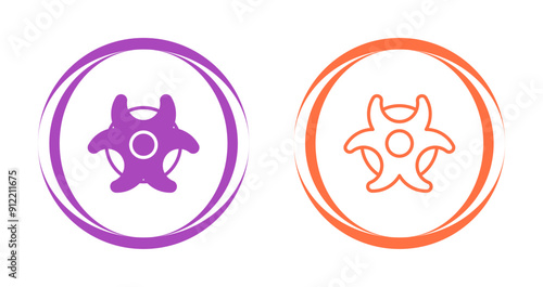 Biohazard symbol Vector Icon