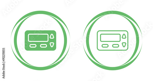 Pager Vector Icon