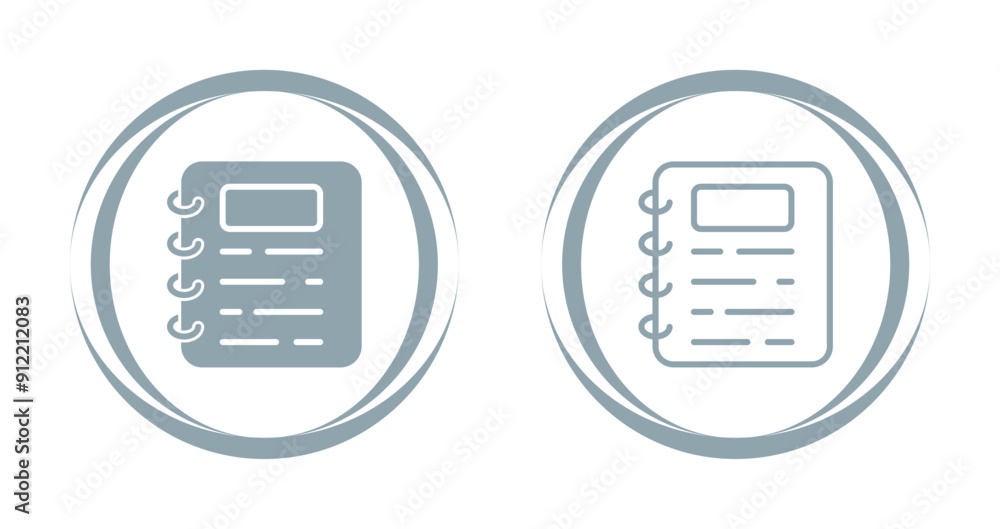 Address Book Vector Icon Address Book Vector Icon