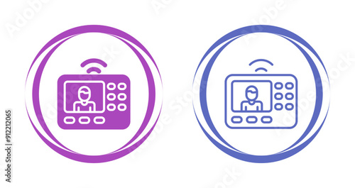Intercom System Vector Icon