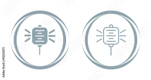  Police Radio Vector Icon