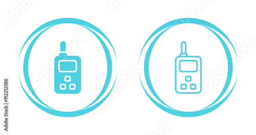 Emergency Radio Vector Icon