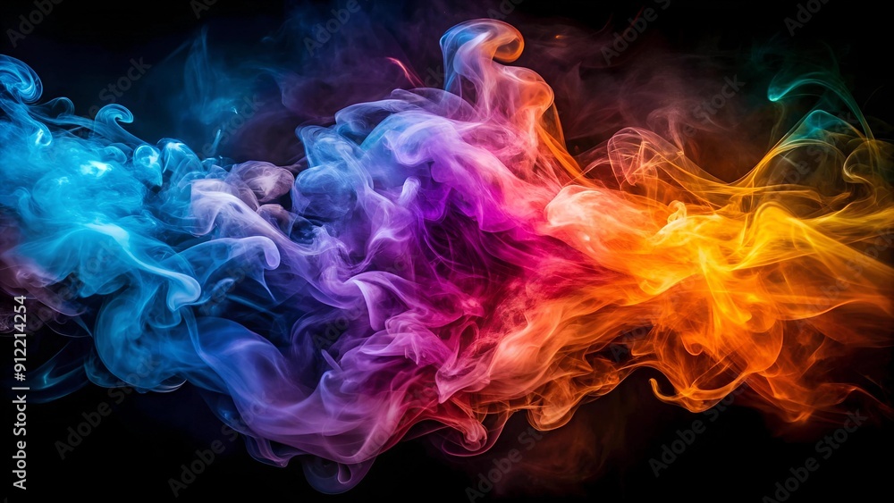 Abstract Symphony of Smoke and Light: A Generative AI Exploration of Color and Form Generative AI Abstract Symphony of Smoke and Light: A Generative AI Exploration of Color and Form Generative AI