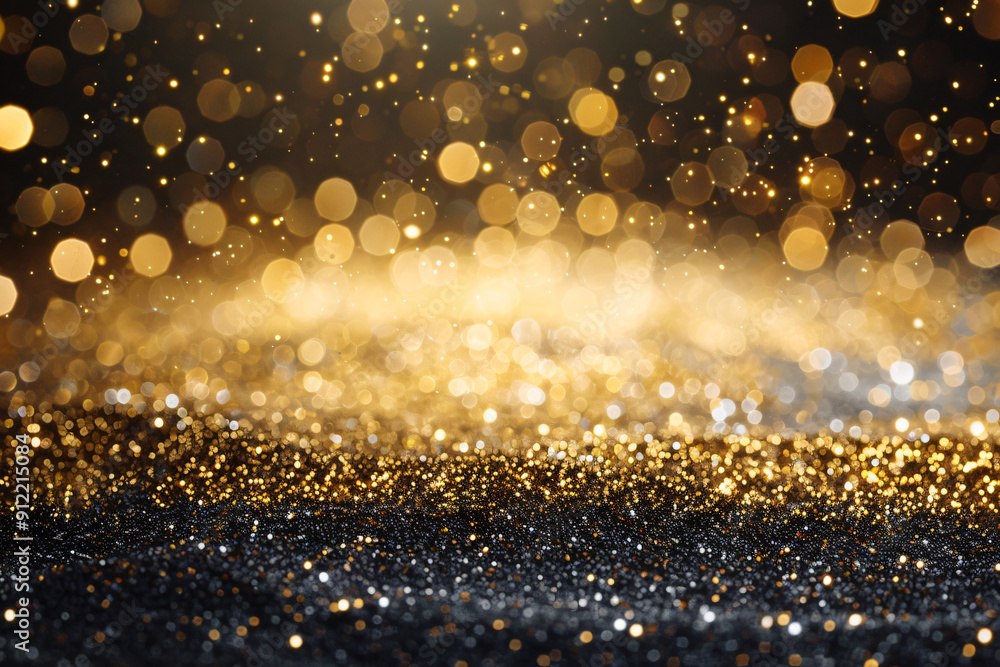 small Golden bokeh lights background small Golden bokeh lights background