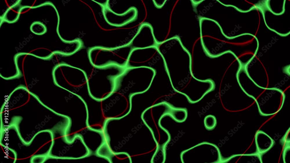 Abstract line light animation like in outer space Abstract line light animation like in outer space