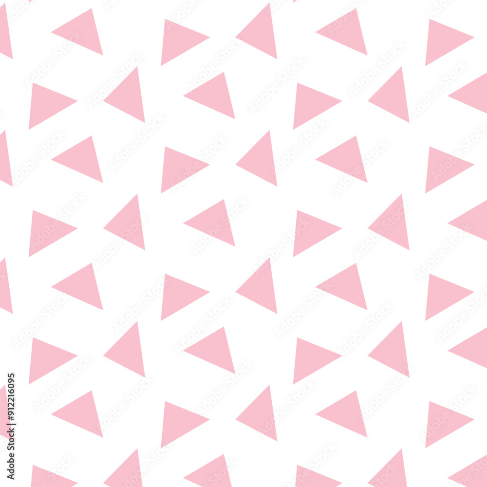 seamless geometric pattern with pink triangles seamless geometric pattern with pink triangles