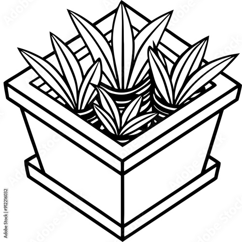 Isometric Plant Pot7