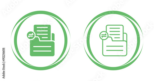 Document Share Vector Icon