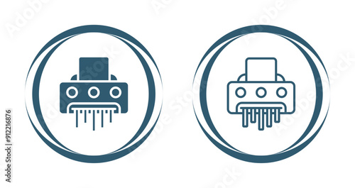 Document Cut Vector Icon