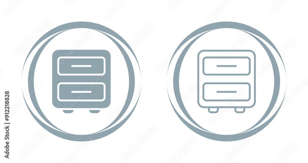 File Cabinet Vector Icon File Cabinet Vector Icon