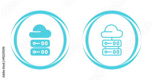 Cloud Computing Vector Icon