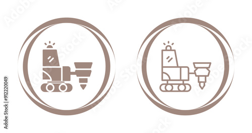 Drilling Machine Vector Icon