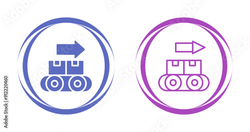 Conveyor Vector Icon