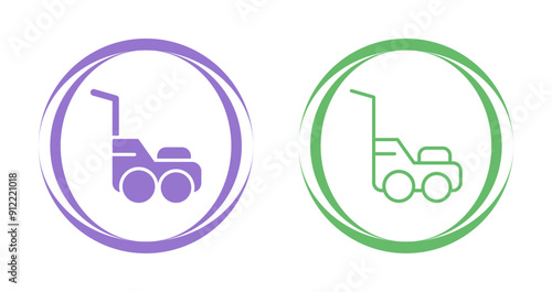 Lawnmower Vector Icon