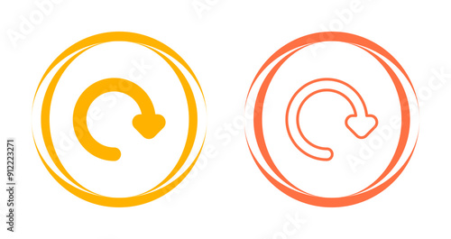 Rotate Right Vector Icon