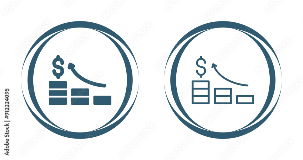 Increase Vector Icon Increase Vector Icon