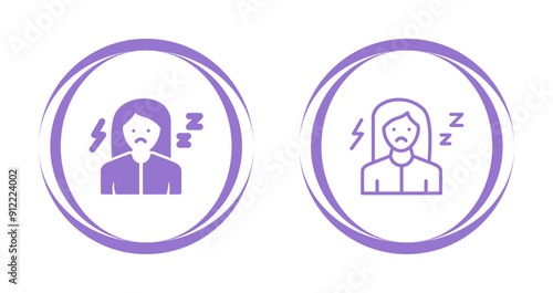Fatigue Vector Icon