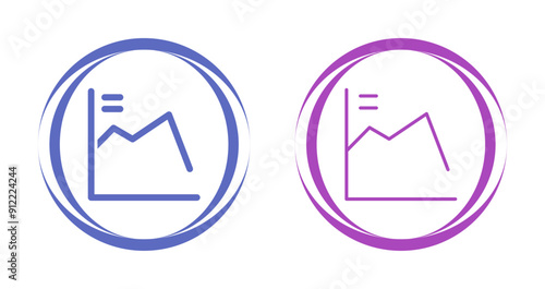 Economic Downturn Vector Icon