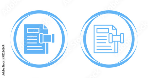 Legal Issues Vector Icon