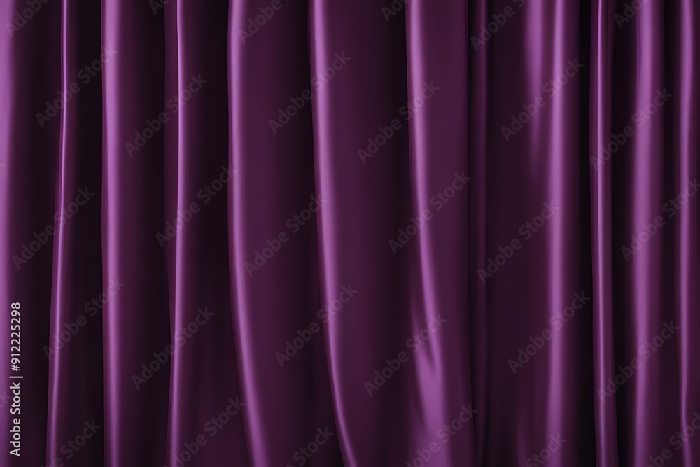 Regal berry purple silk curtain with a deep rich sheen for exclusive product presentations, AI Generated Regal berry purple silk curtain with a deep rich sheen for exclusive product presentations, AI Generated