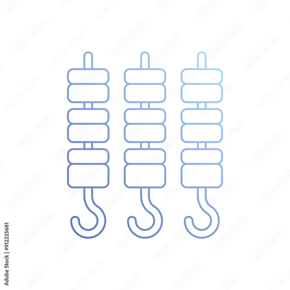 Barbecue vector icon Barbecue vector icon