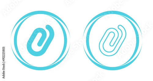 Paperclip Vector Icon