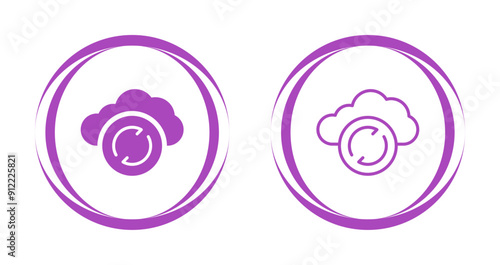 Sync Vector Icon