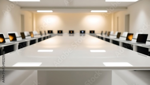 conference hall with chairs