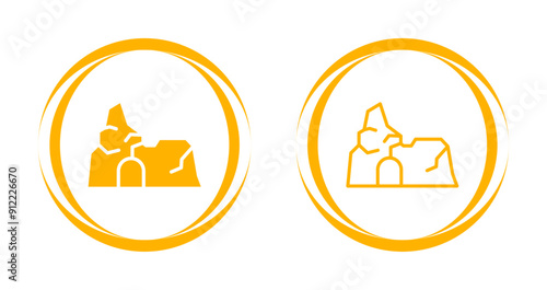 Cave Vector Icon