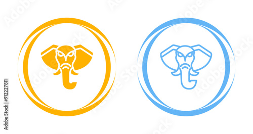 Elephant Vector Icon