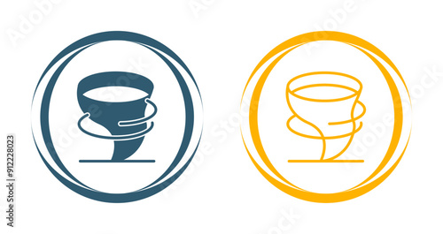 Tornado Vector Icon