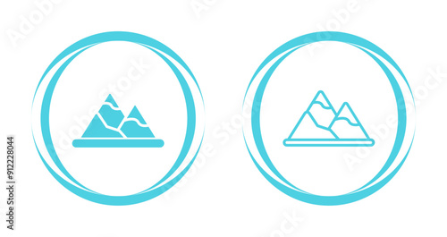 Mountain Vector Icon