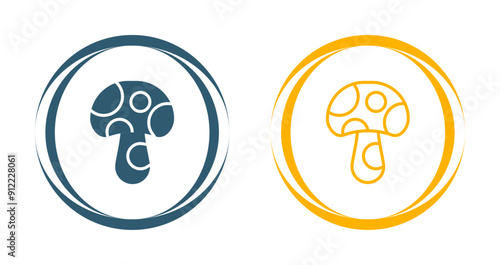 Mushroom Vector Icon