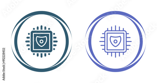 Virtual Server Vector Icon