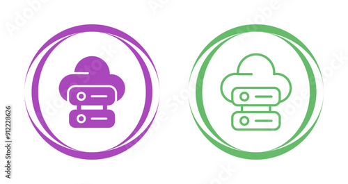 Web Hosting Vector Icon