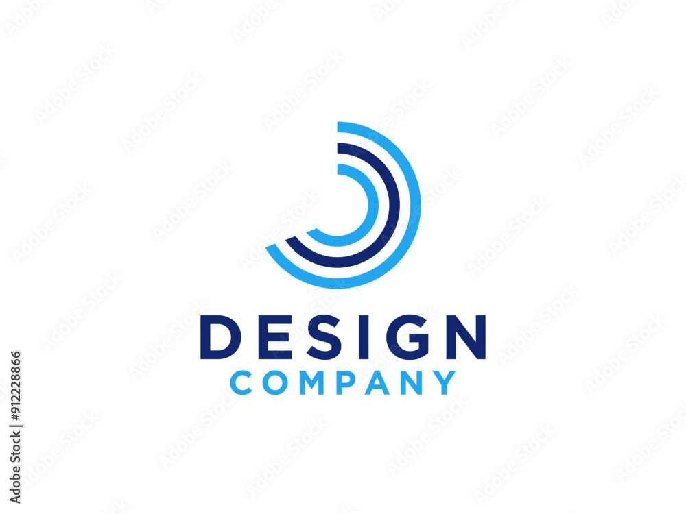 Abstract Initial Letter J Logo. Blue Shape Linear Style isolated on White Background. Usable for Business and Branding Logos. Abstract Initial Letter J Logo. Blue Shape Linear Style isolated on White Background. Usable for Business and Branding Logos.