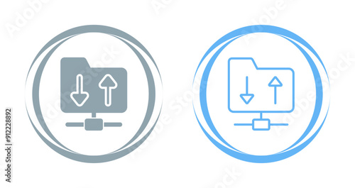 FTP Hosting Vector Icon