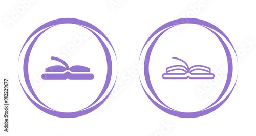 Reading Book Vector Icon