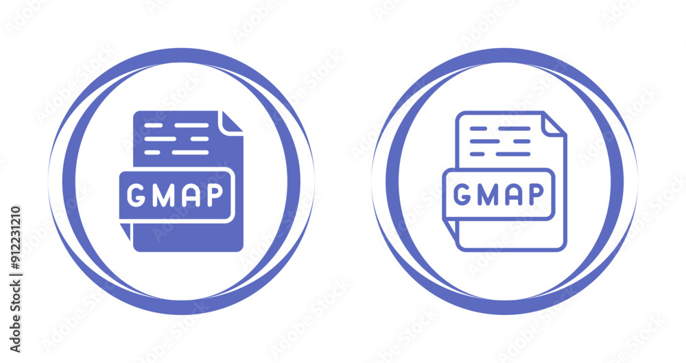 GMAP Vector Icon GMAP Vector Icon