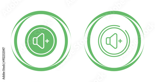 Volume Up Button Vector Icon