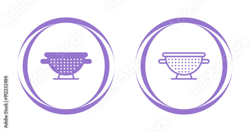 Colander Vector Icon
