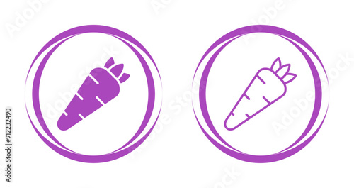Carrot Vector Icon